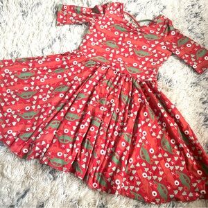 Dot Dot Smile Christmas Buggy Twirl Dress 7